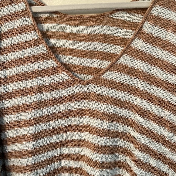 Free People Counting Stripe Swing Tunic Dress - Picture 3 of 4